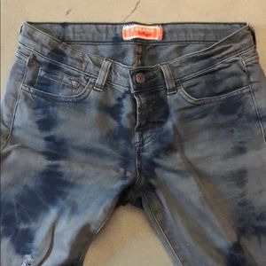 J Brand Tie Dye Rockstar Pants